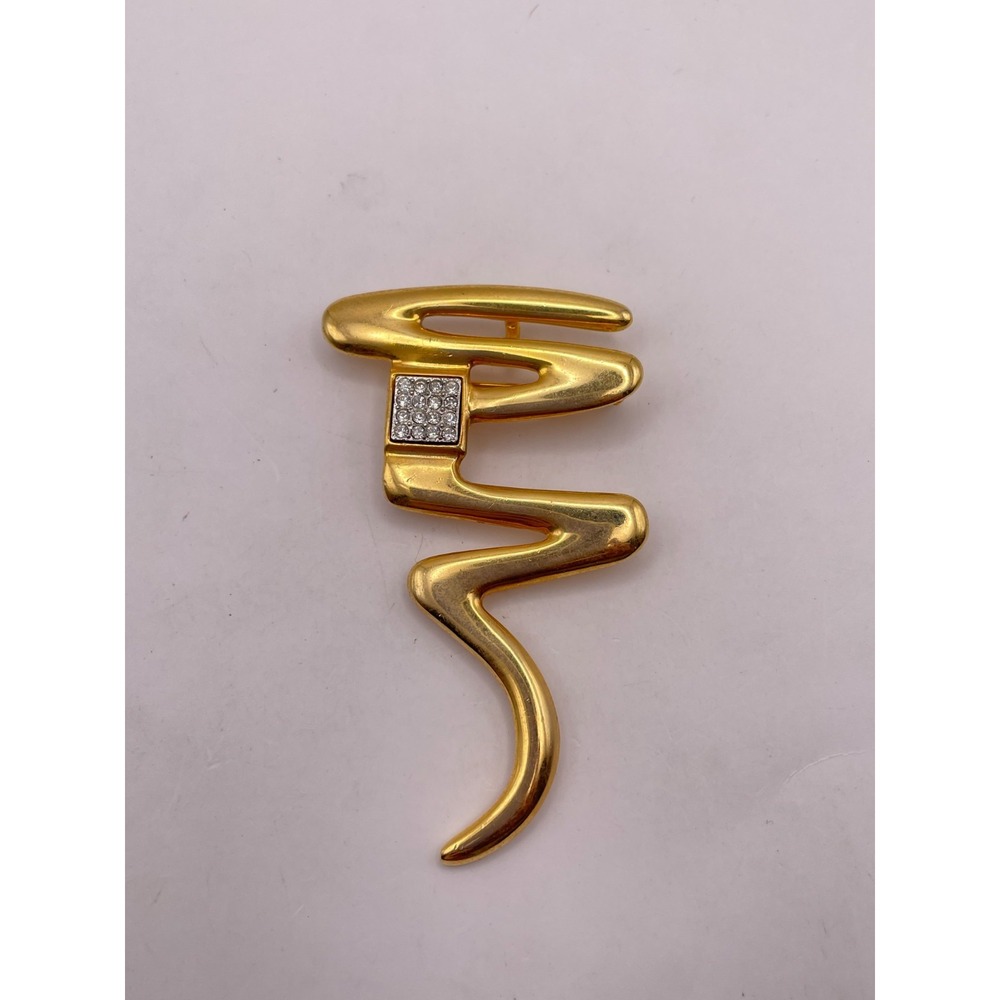 Vintage Park Lane Brooch Rhinestone Detail